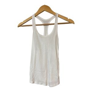 The Line By K Racerback Tank Top 100% Cotton White Women’s Size M